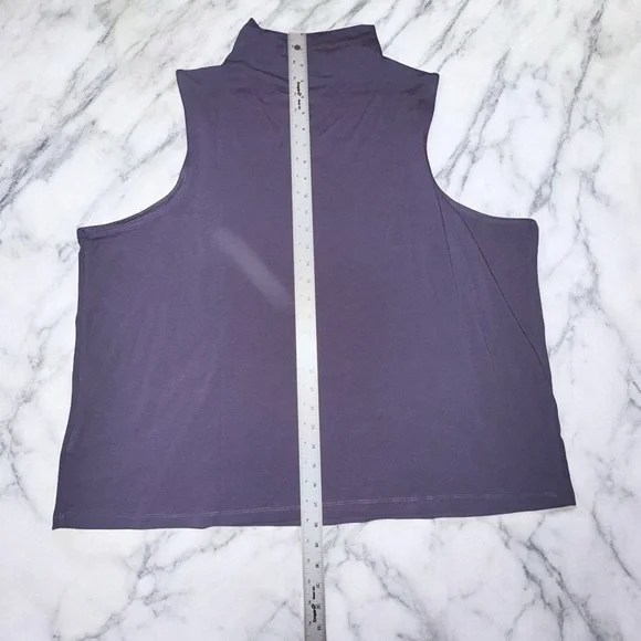 NWT ATHLETA Outbound Tank Plus 2X Nightfall Purple - Picture 13 of 14